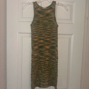 Juniper Blue Multicolor Sleeveless Knit Dress